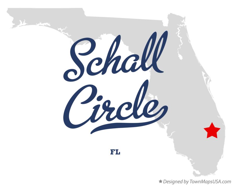 Map of Schall Circle Florida FL