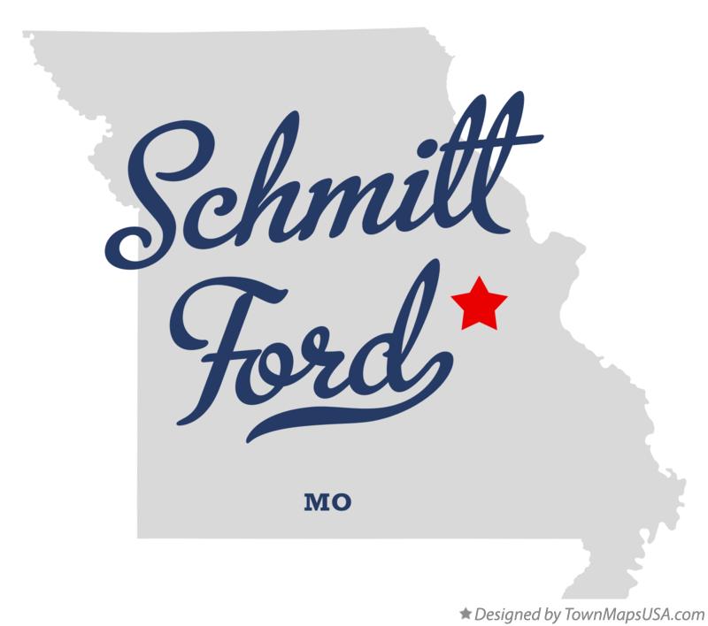 Map of Schmitt Ford Missouri MO