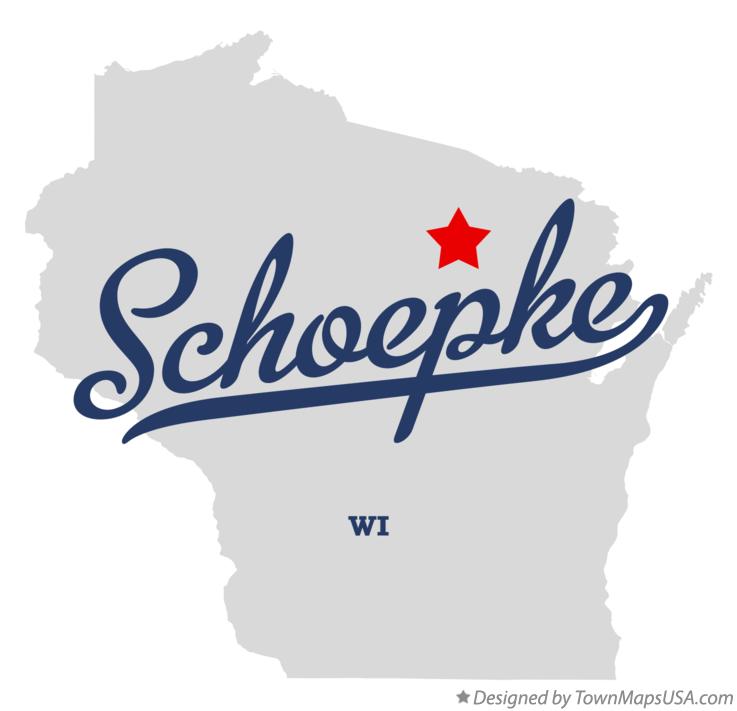 Map of Schoepke Wisconsin WI