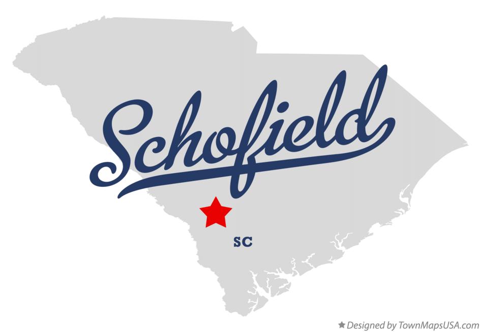 Map of Schofield South Carolina SC