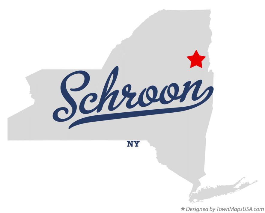 Map of Schroon New York NY