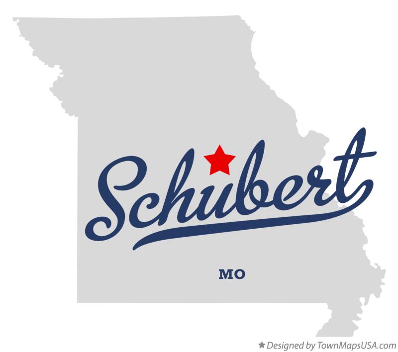 Map of Schubert Missouri MO
