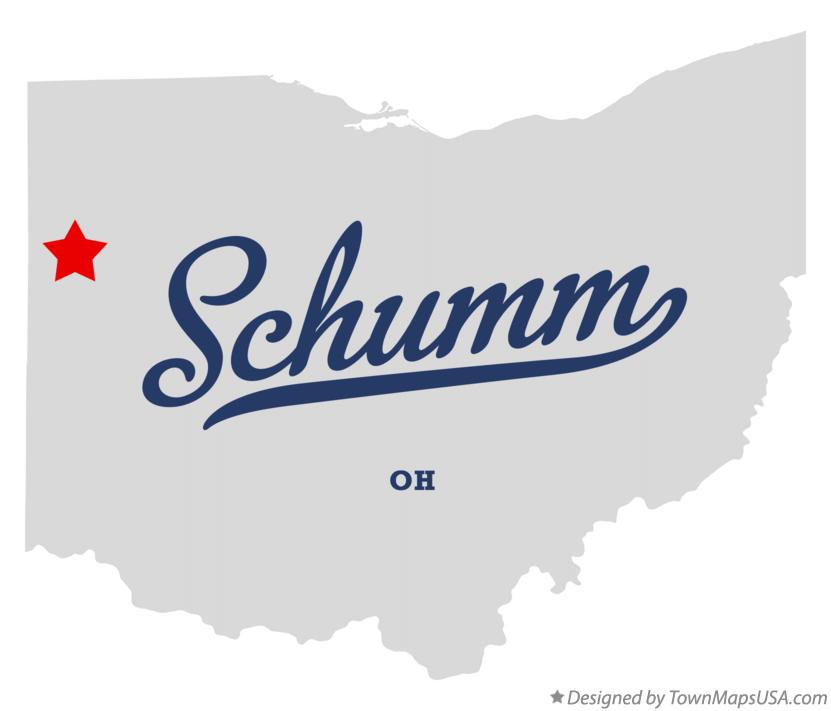 Map of Schumm Ohio OH