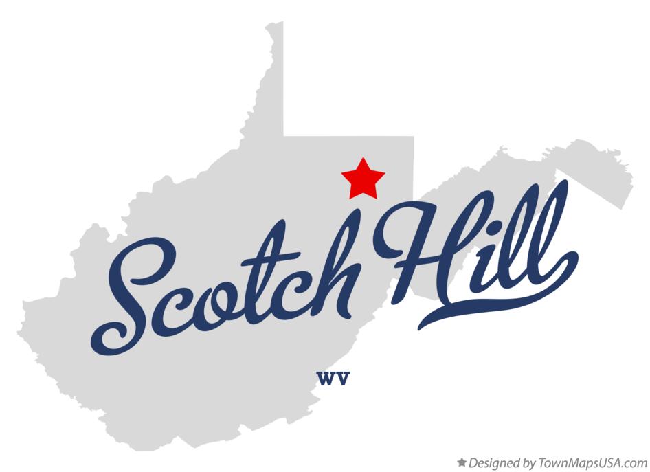 Map of Scotch Hill West Virginia WV