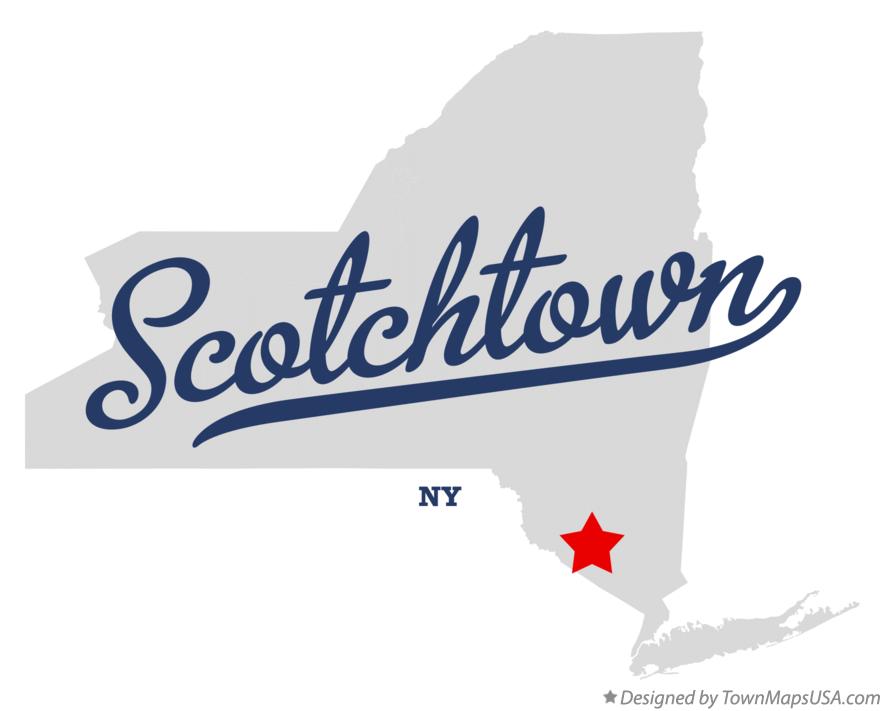 Map of Scotchtown New York NY