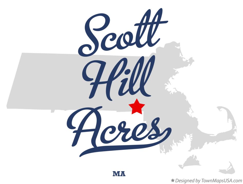 Map of Scott Hill Acres Massachusetts MA
