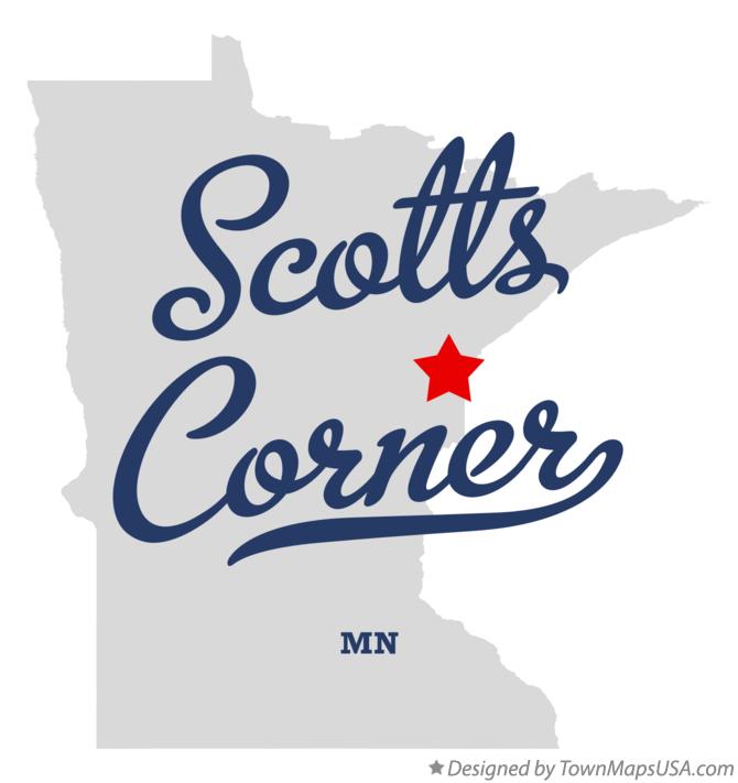 Map of Scotts Corner Minnesota MN
