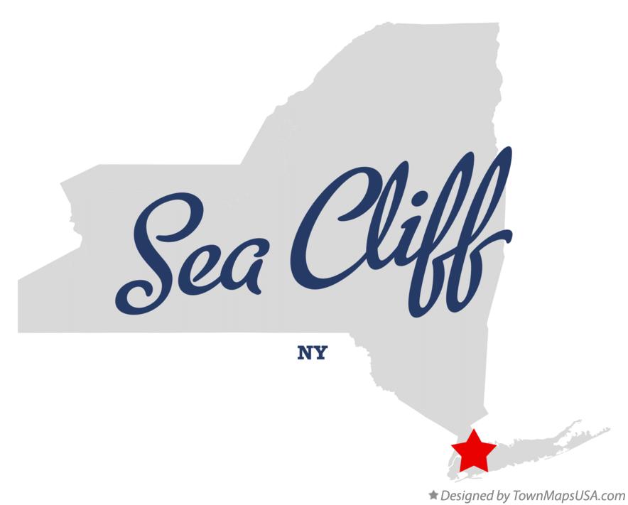 Map of Sea Cliff New York NY