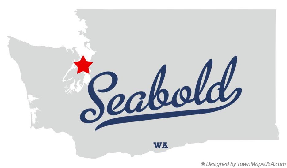 Map of Seabold Washington WA