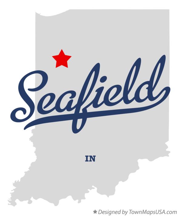 Map of Seafield Indiana IN