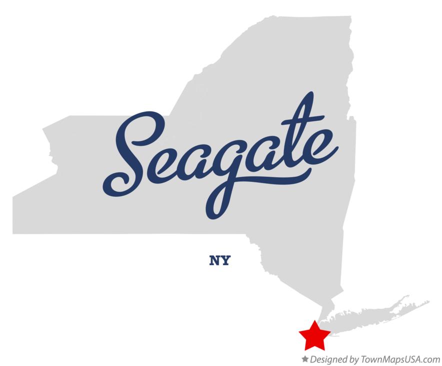 Map of Seagate New York NY