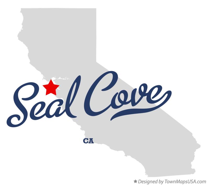 Map of Seal Cove California CA