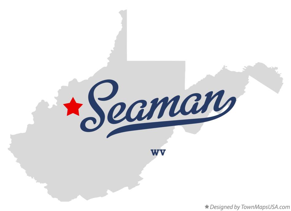Map of Seaman West Virginia WV