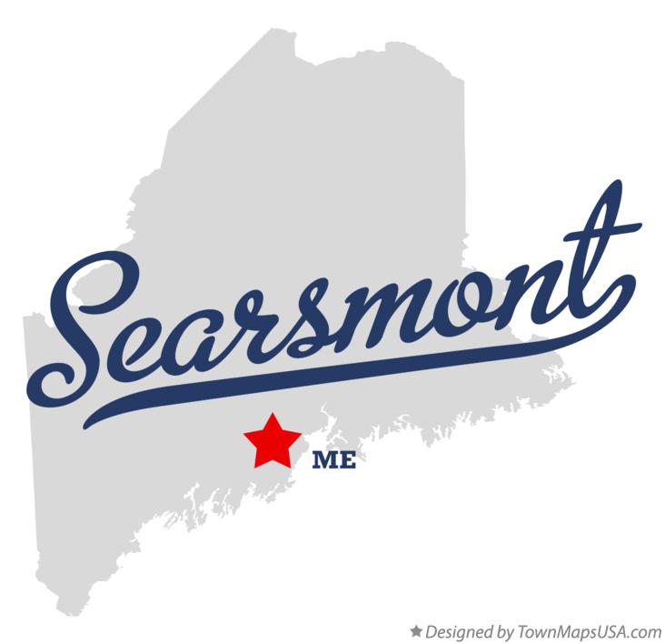 Map of Searsmont Maine ME