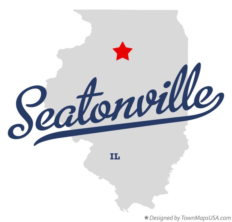 Map of Seatonville Illinois IL