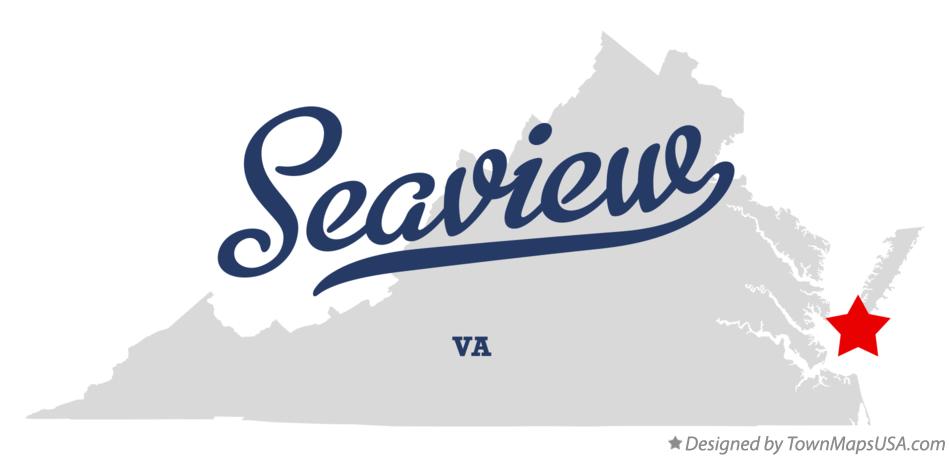 Map of Seaview Virginia VA