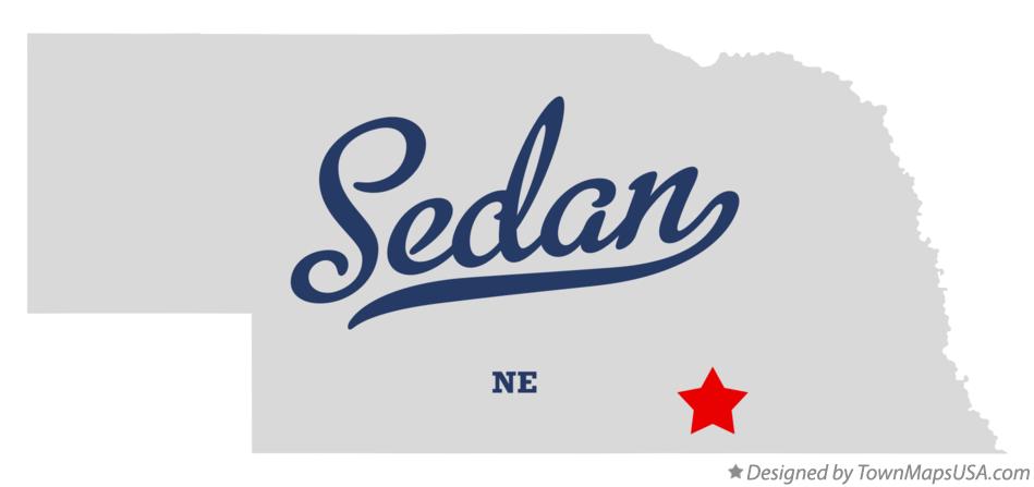 Map of Sedan Nebraska NE