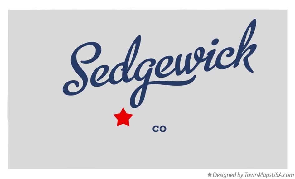 Map of Sedgewick Colorado CO