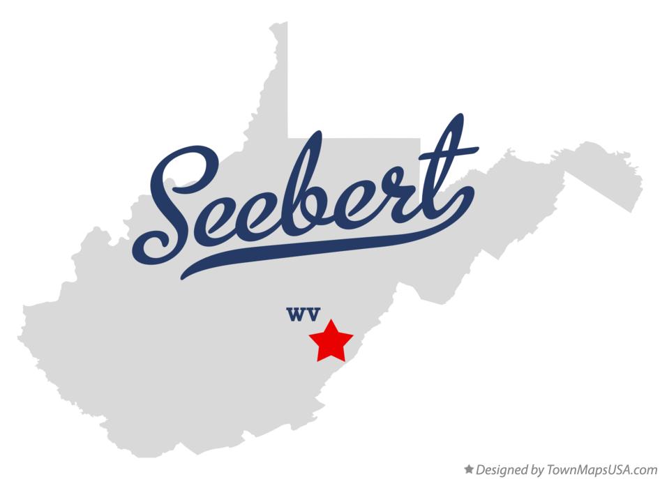 Map of Seebert West Virginia WV