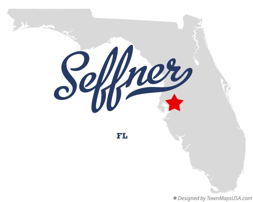 Map of Seffner Florida FL