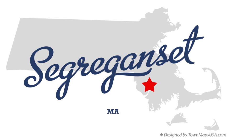 Map of Segreganset Massachusetts MA