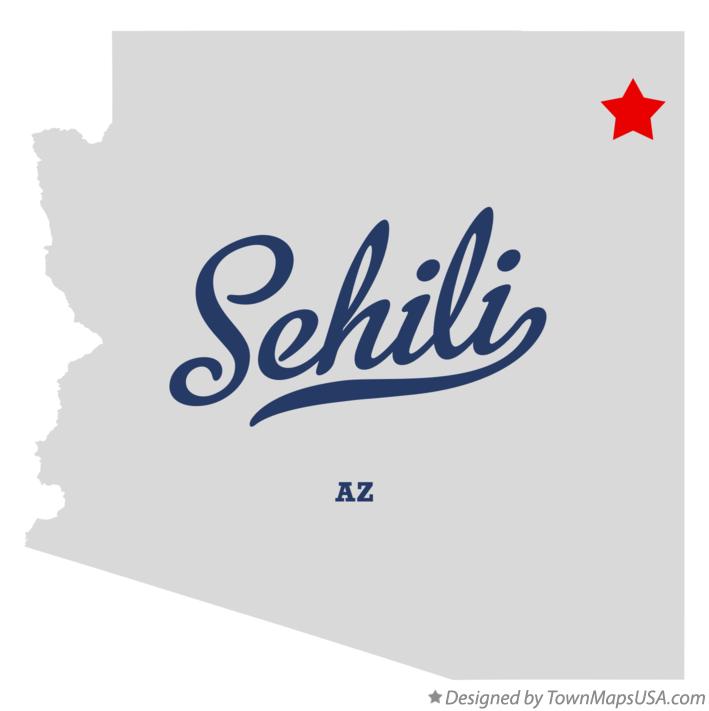 Map of Sehili Arizona AZ