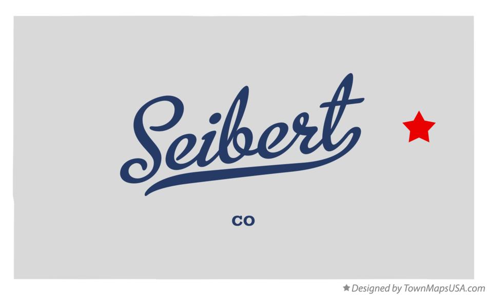 Map of Seibert Colorado CO