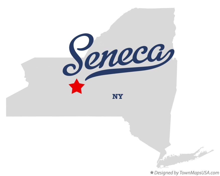 Map of Seneca New York NY