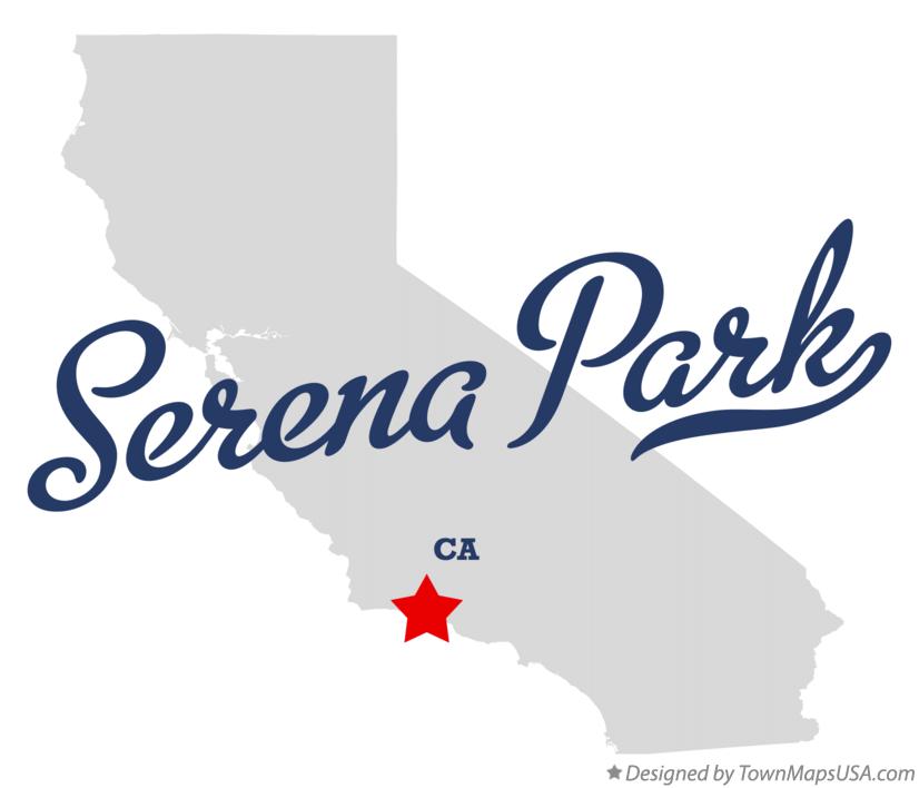 Map of Serena Park California CA