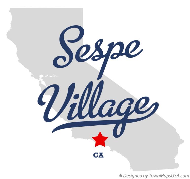 Map of Sespe Village California CA