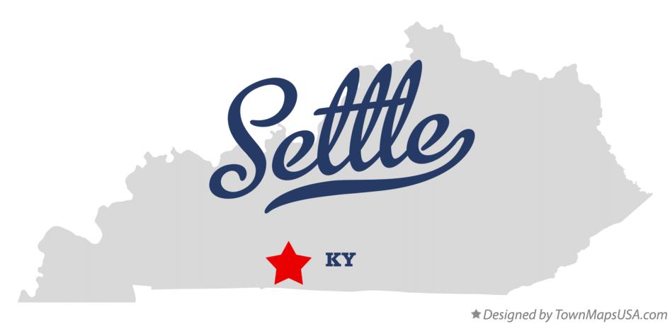 Map of Settle Kentucky KY