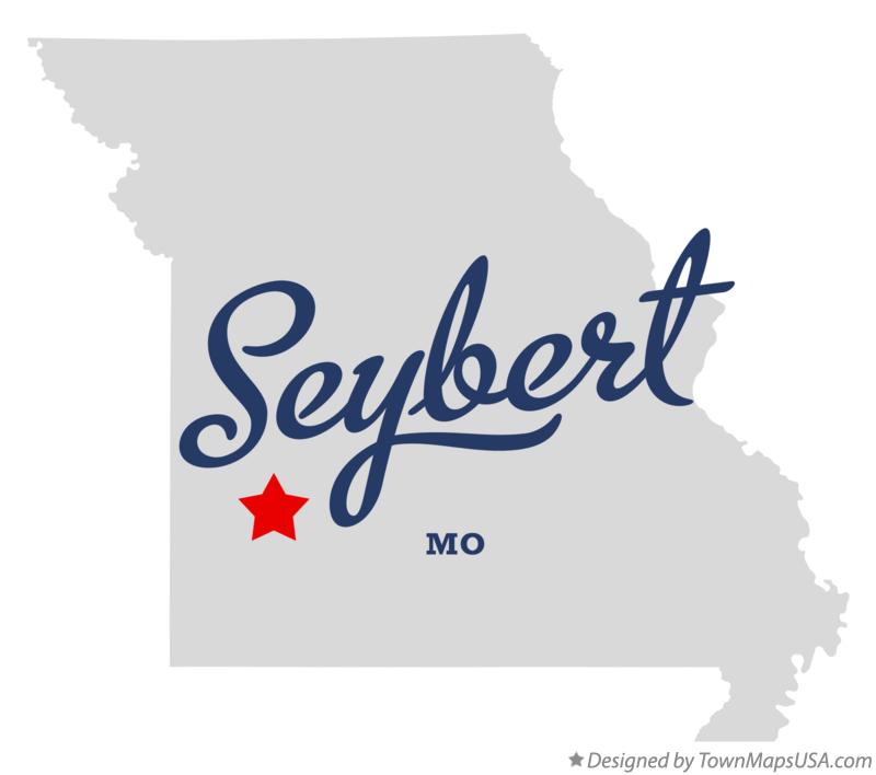 Map of Seybert Missouri MO