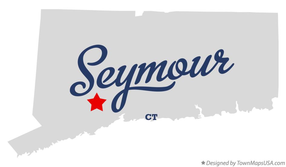 Map of Seymour Connecticut CT
