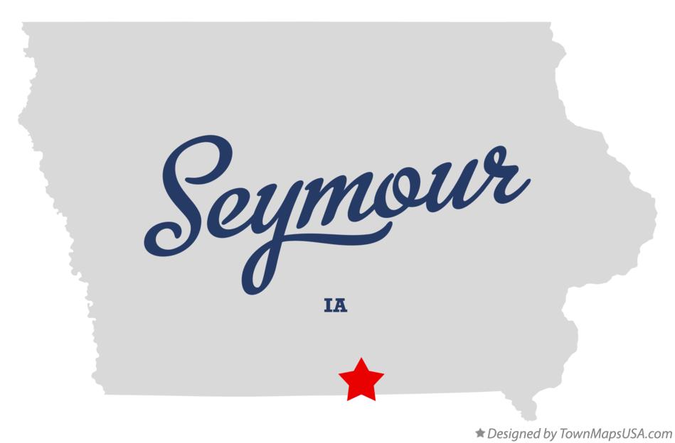 Map of Seymour Iowa IA