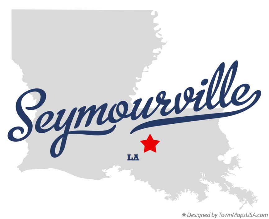 Map of Seymourville Louisiana LA