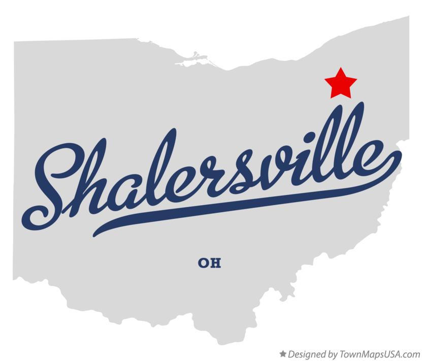Map of Shalersville Ohio OH