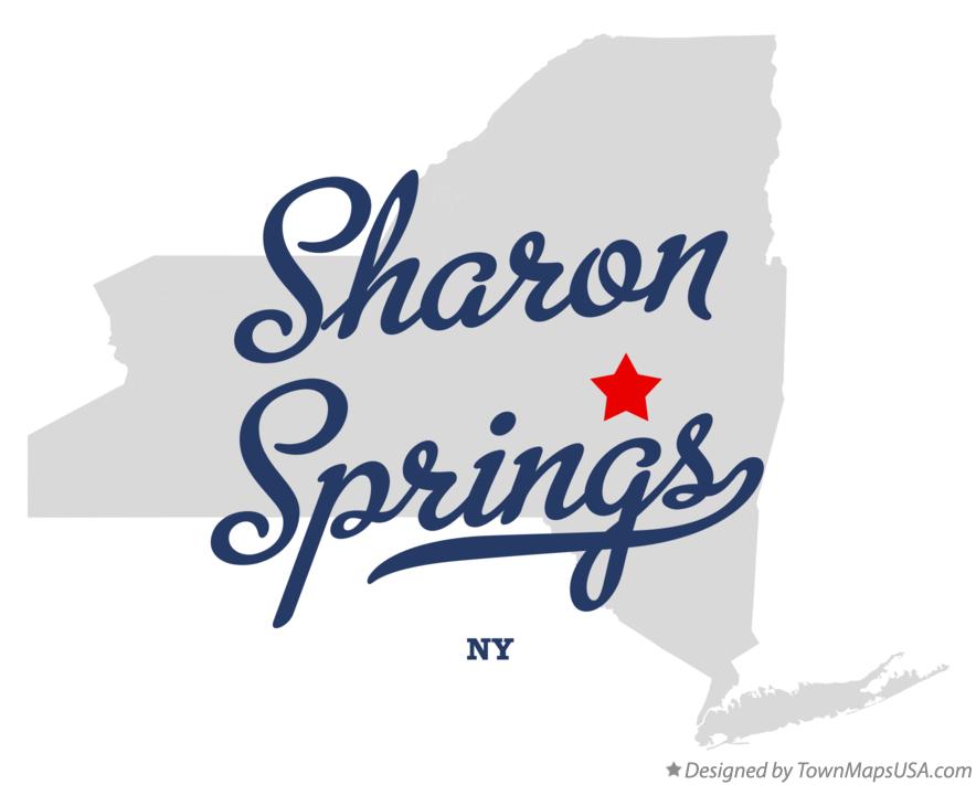 Map of Sharon Springs New York NY