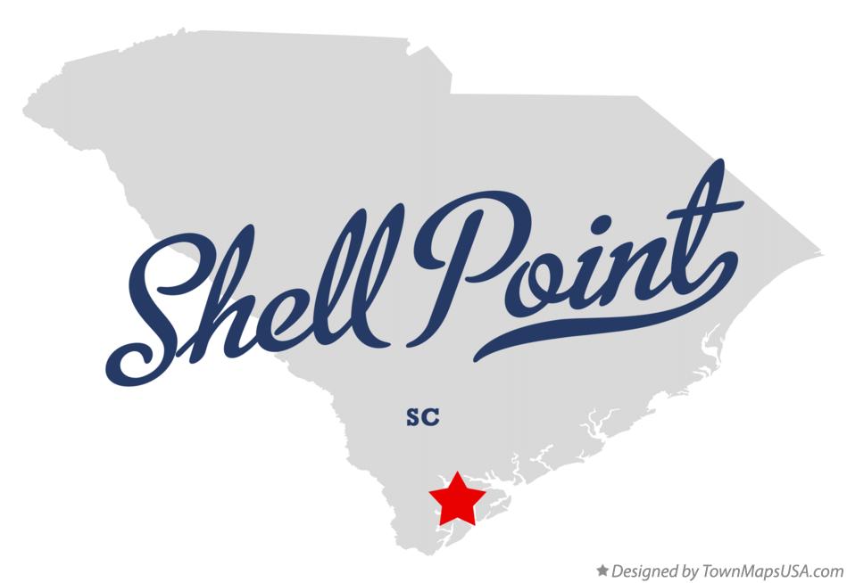 Map of Shell Point South Carolina SC