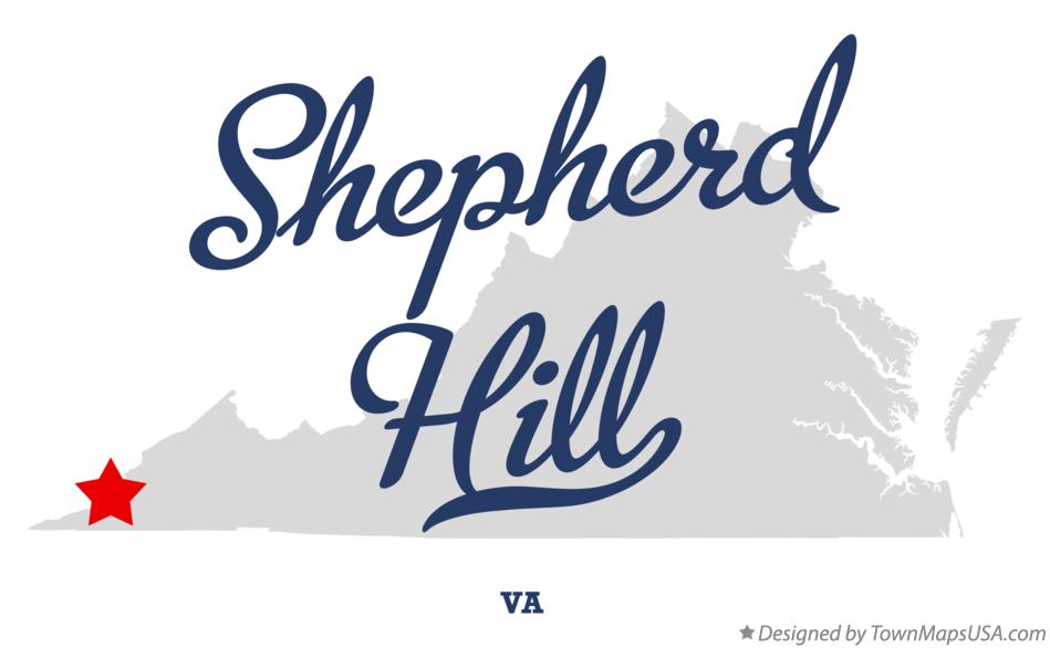 Map of Shepherd Hill Virginia VA