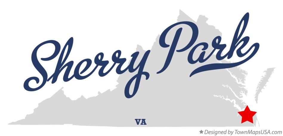 Map of Sherry Park Virginia VA