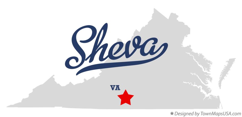 Map of Sheva Virginia VA