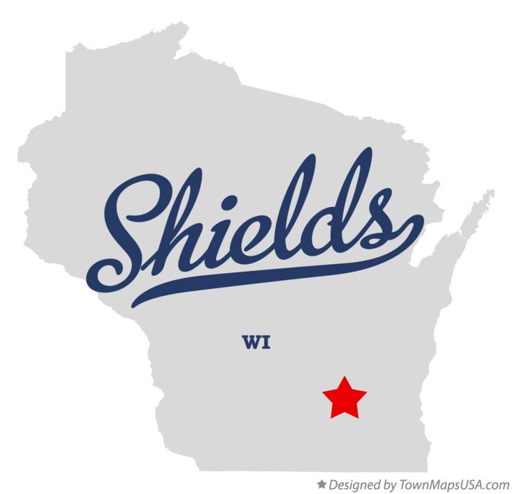 Map of Shields Wisconsin WI