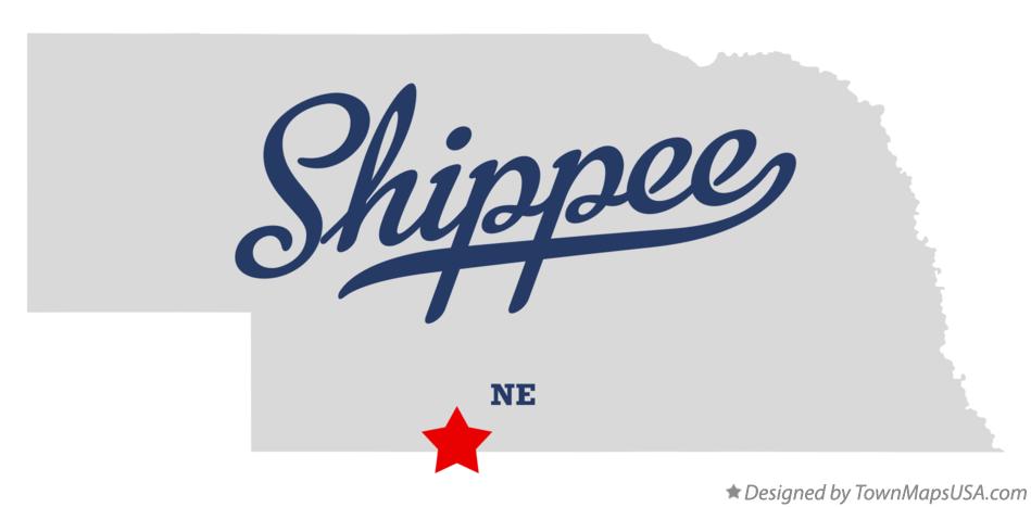 Map of Shippee Nebraska NE