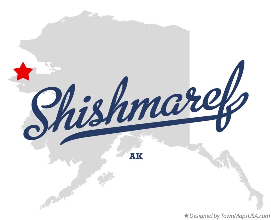 Map of Shishmaref Alaska AK