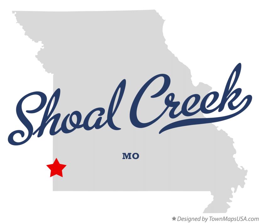 Map of Shoal Creek Missouri MO