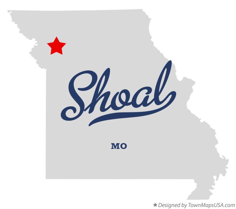 Map of Shoal Missouri MO