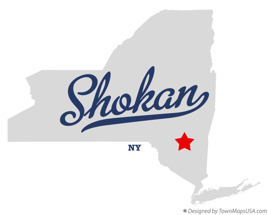 Map of Shokan New York NY