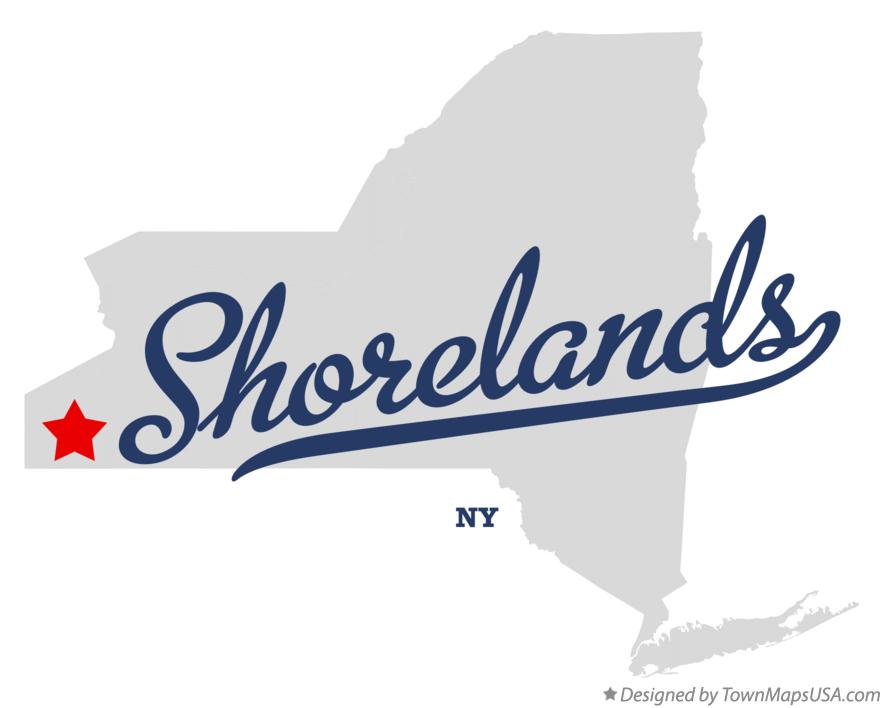 Map of Shorelands New York NY