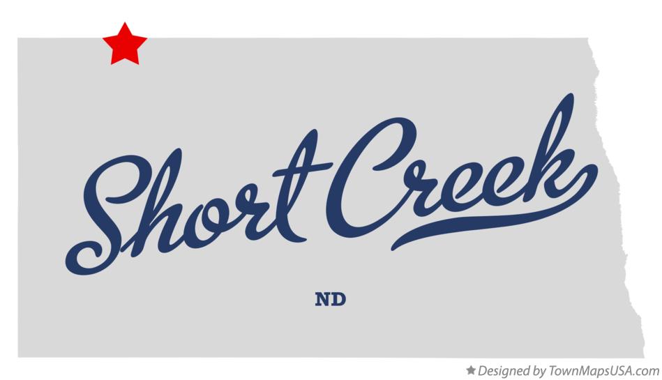 Map of Short Creek North Dakota ND