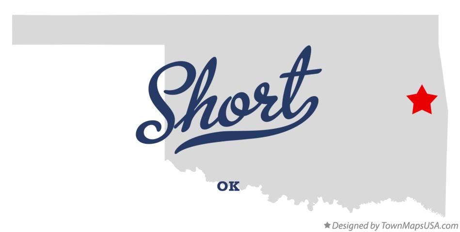Map of Short Oklahoma OK